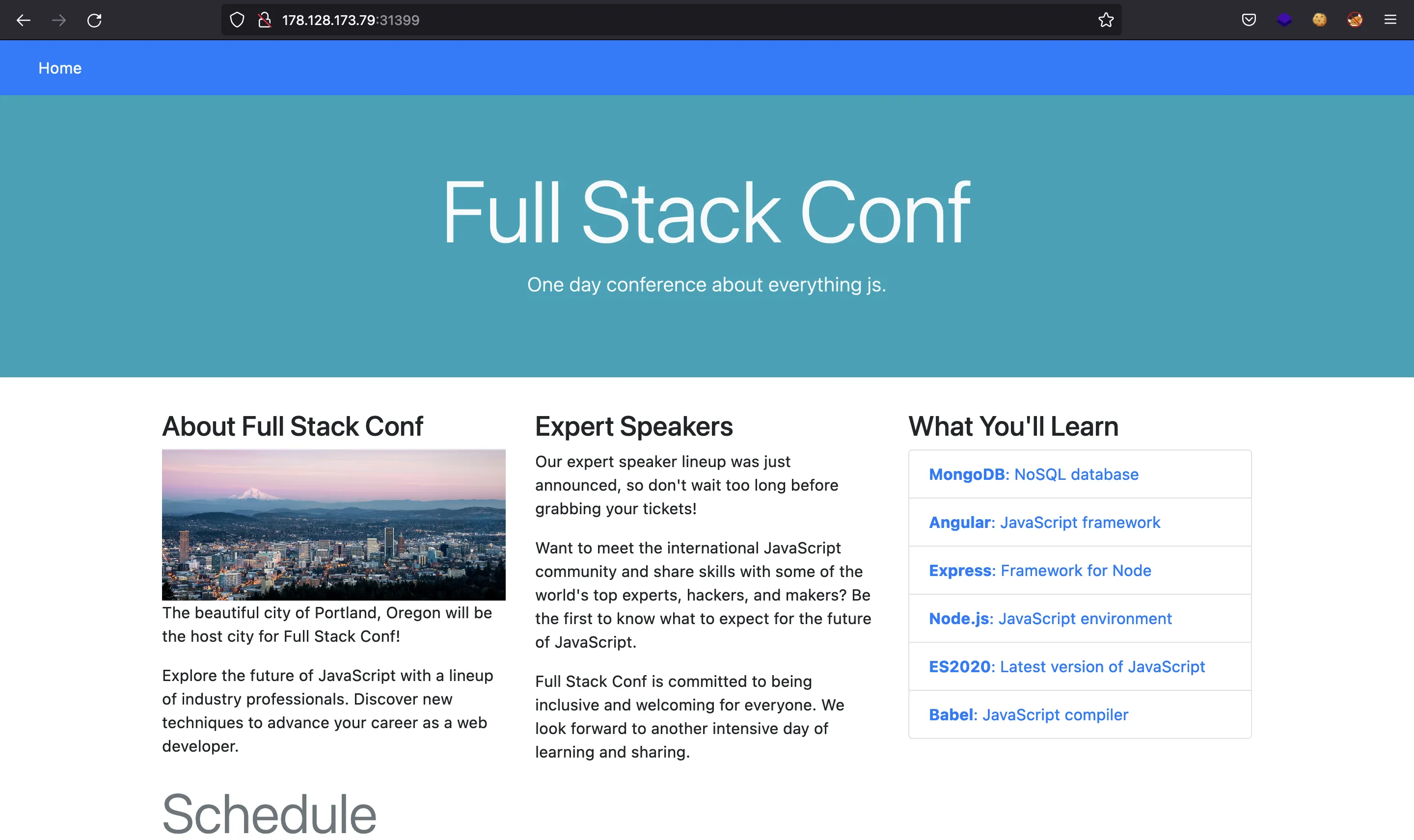 Full Stack Conf 1