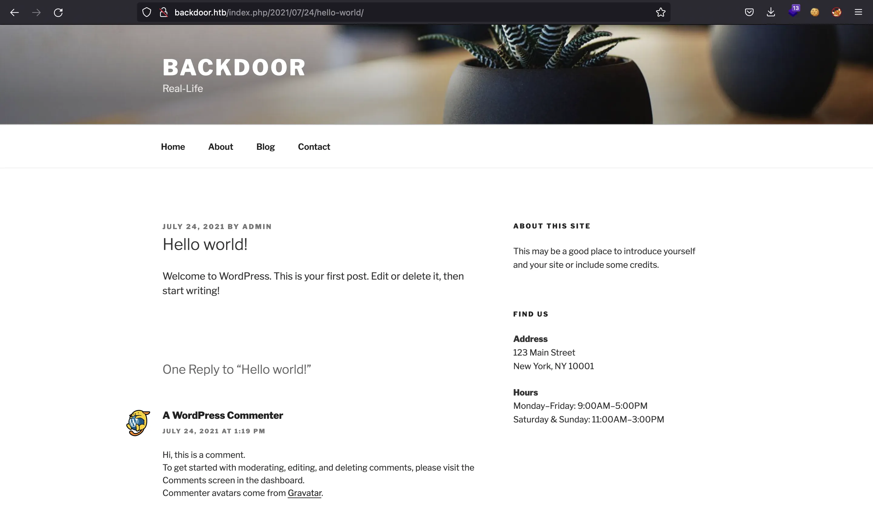 Backdoor WordPress Admin post