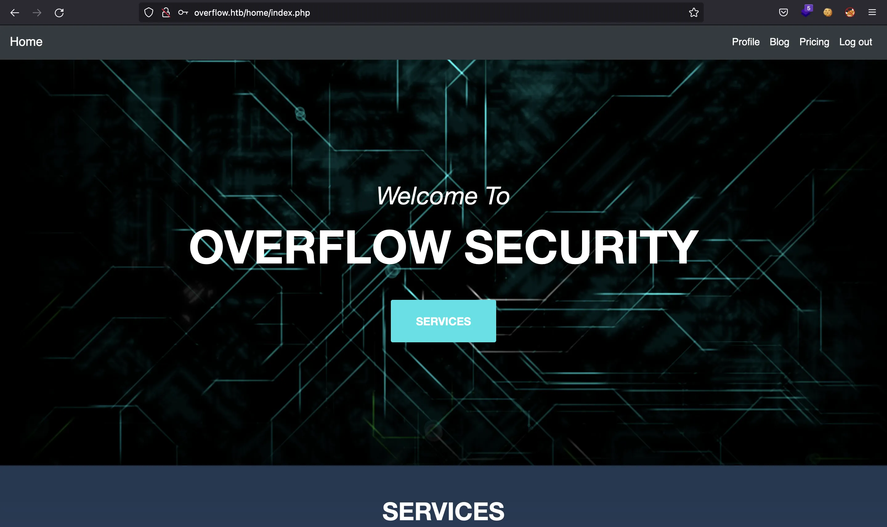 Overflow user access