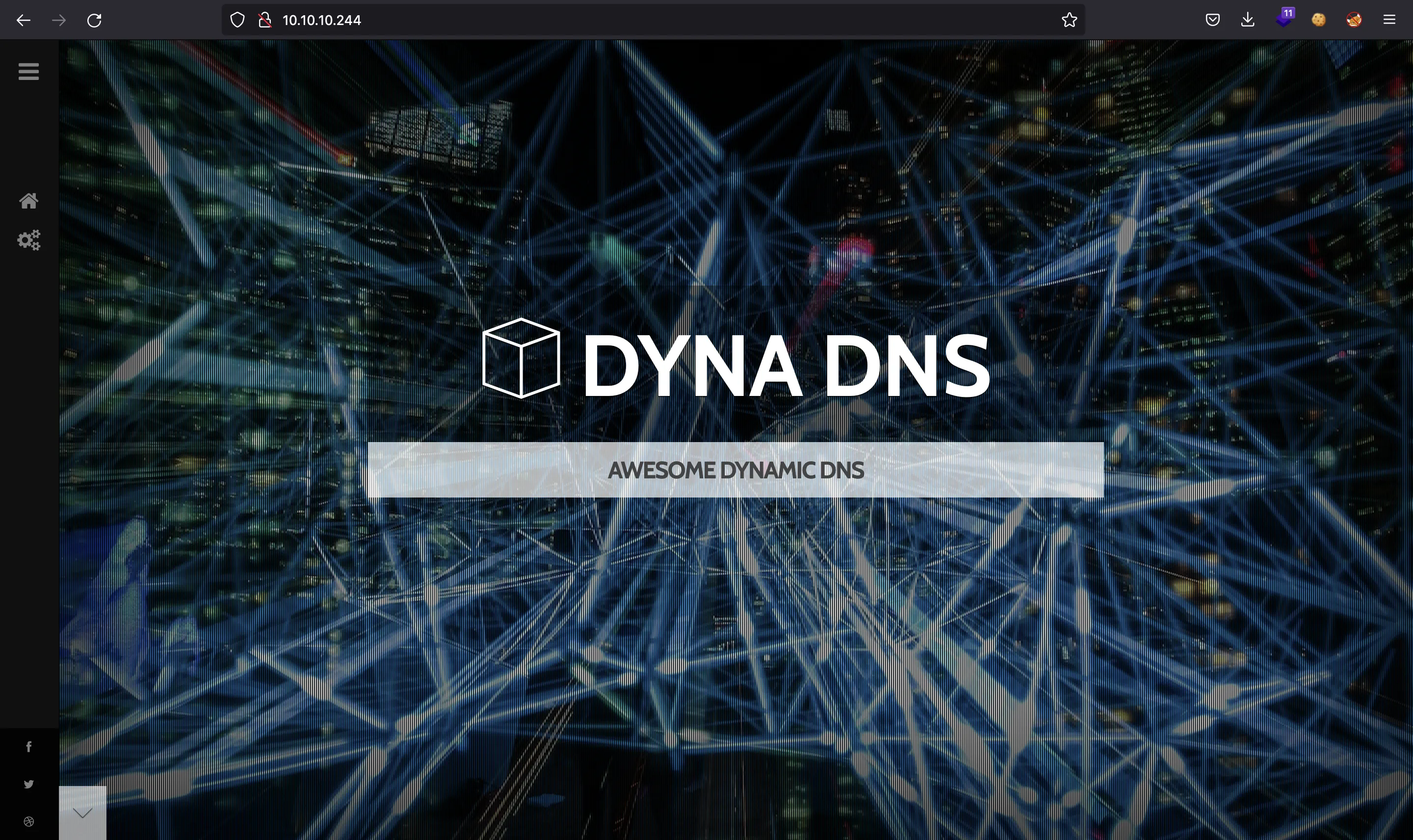 DYNA DNS banner